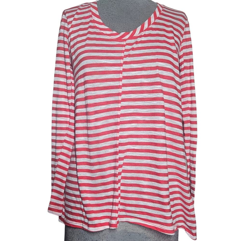 Lightweight Striped Tee Size Small